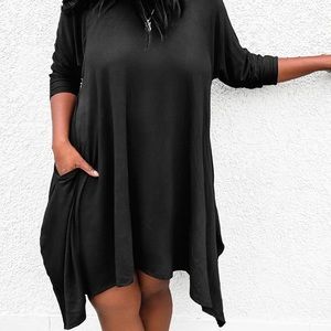 Foxblood Alexis long sleeve dress